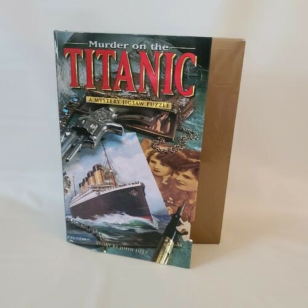 Bepuzzled Puzzle Murder on the Titanic A Mystery Jigsaw Puzzle READ